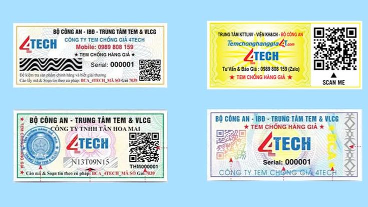 Quét mã QR trên tem chống giả